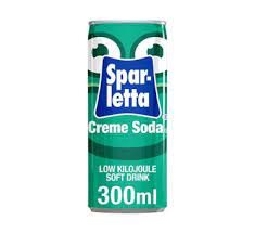 Sparletta Can Creme Soda 300ml